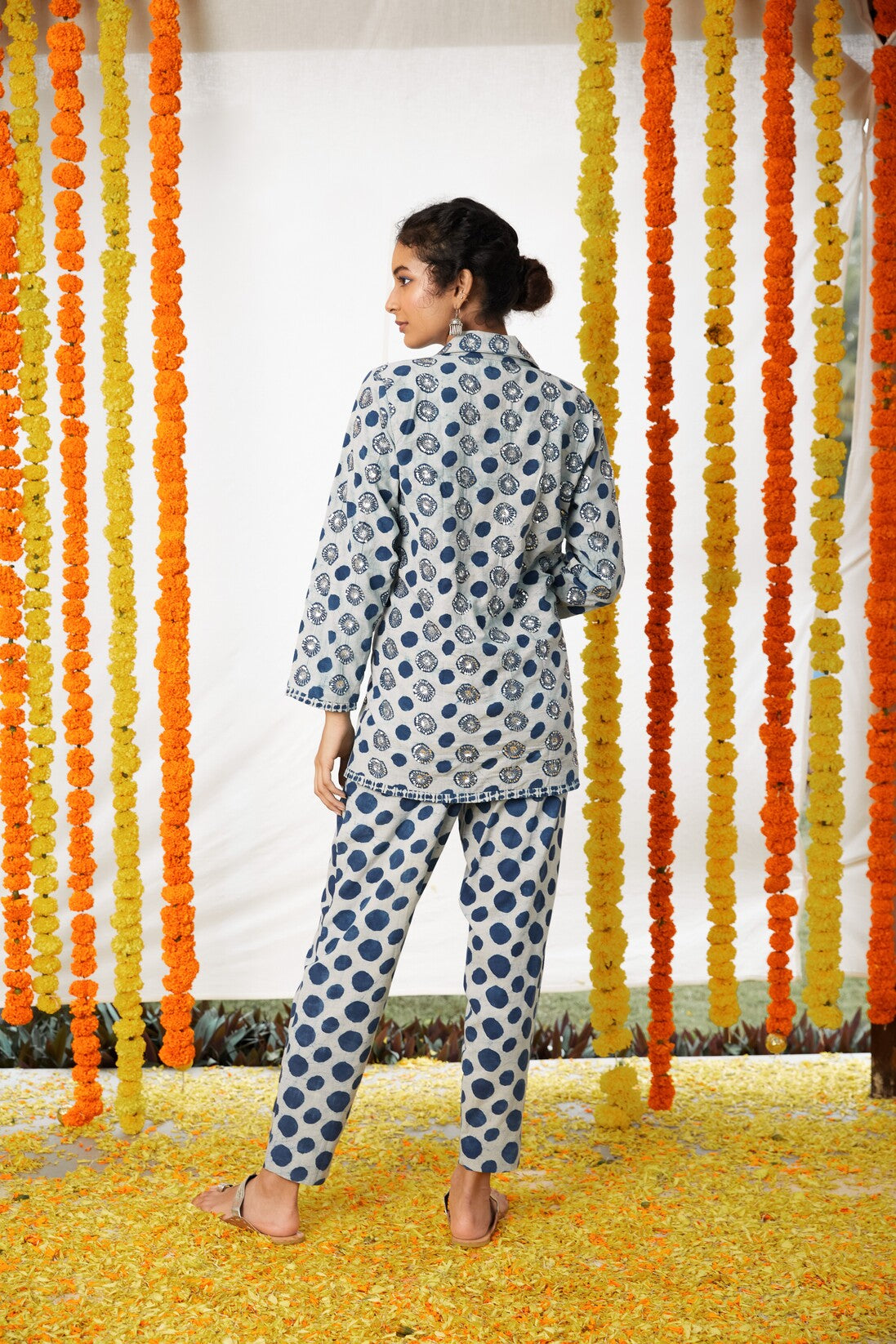 Polka Dot Co-ord Blazer Set