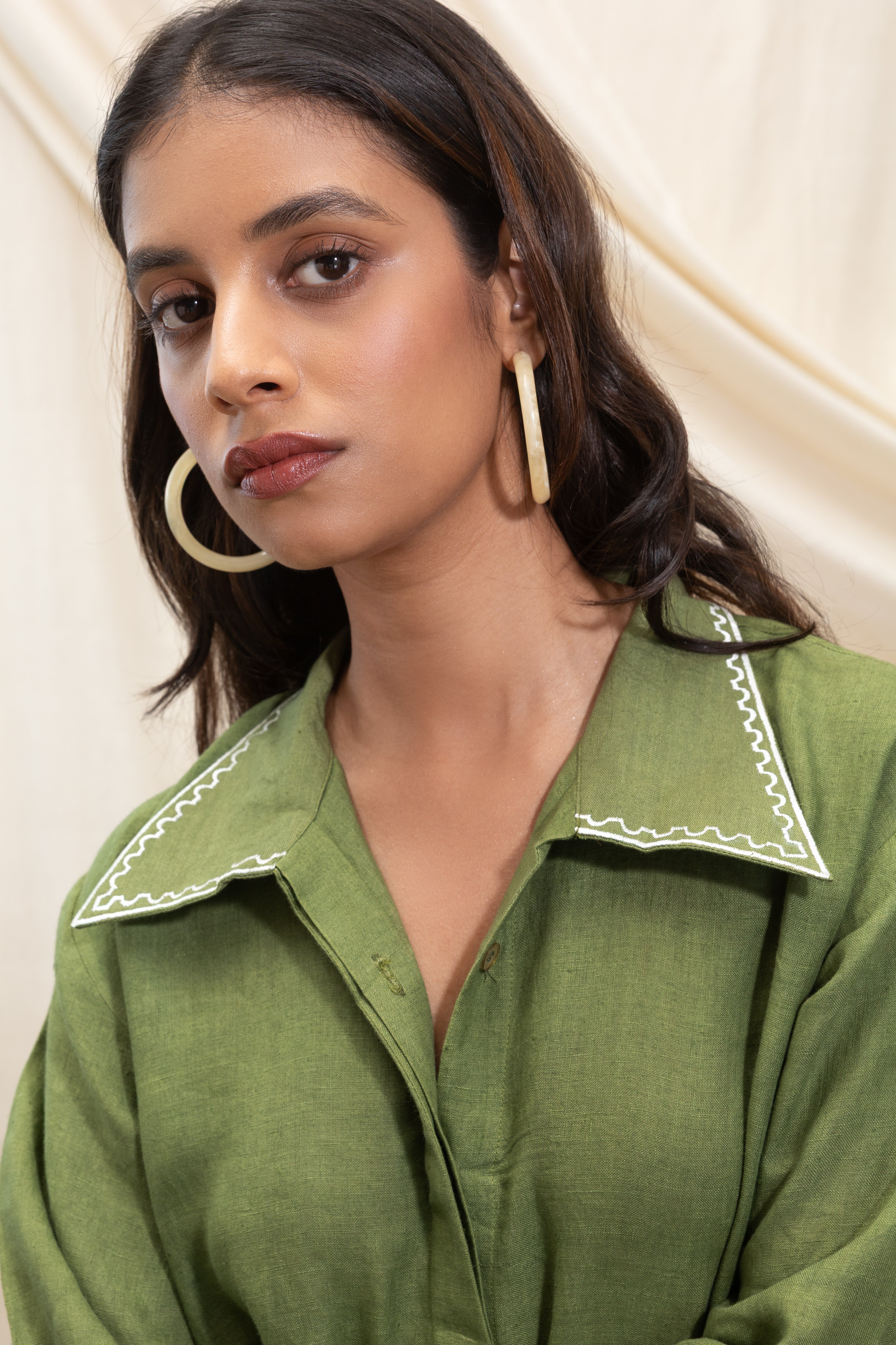 Button down shirt dress