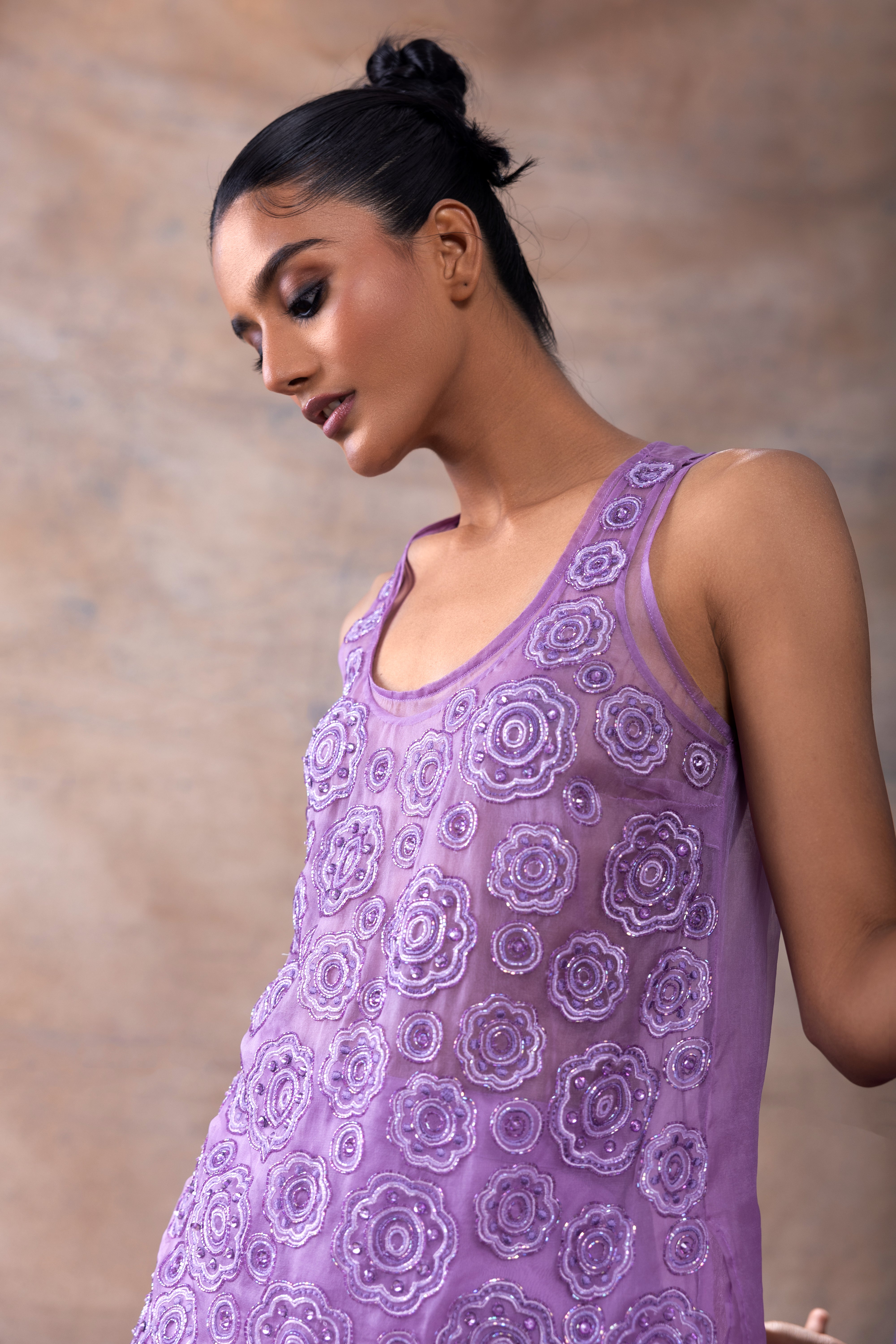 Tunic Top with Flared Pants