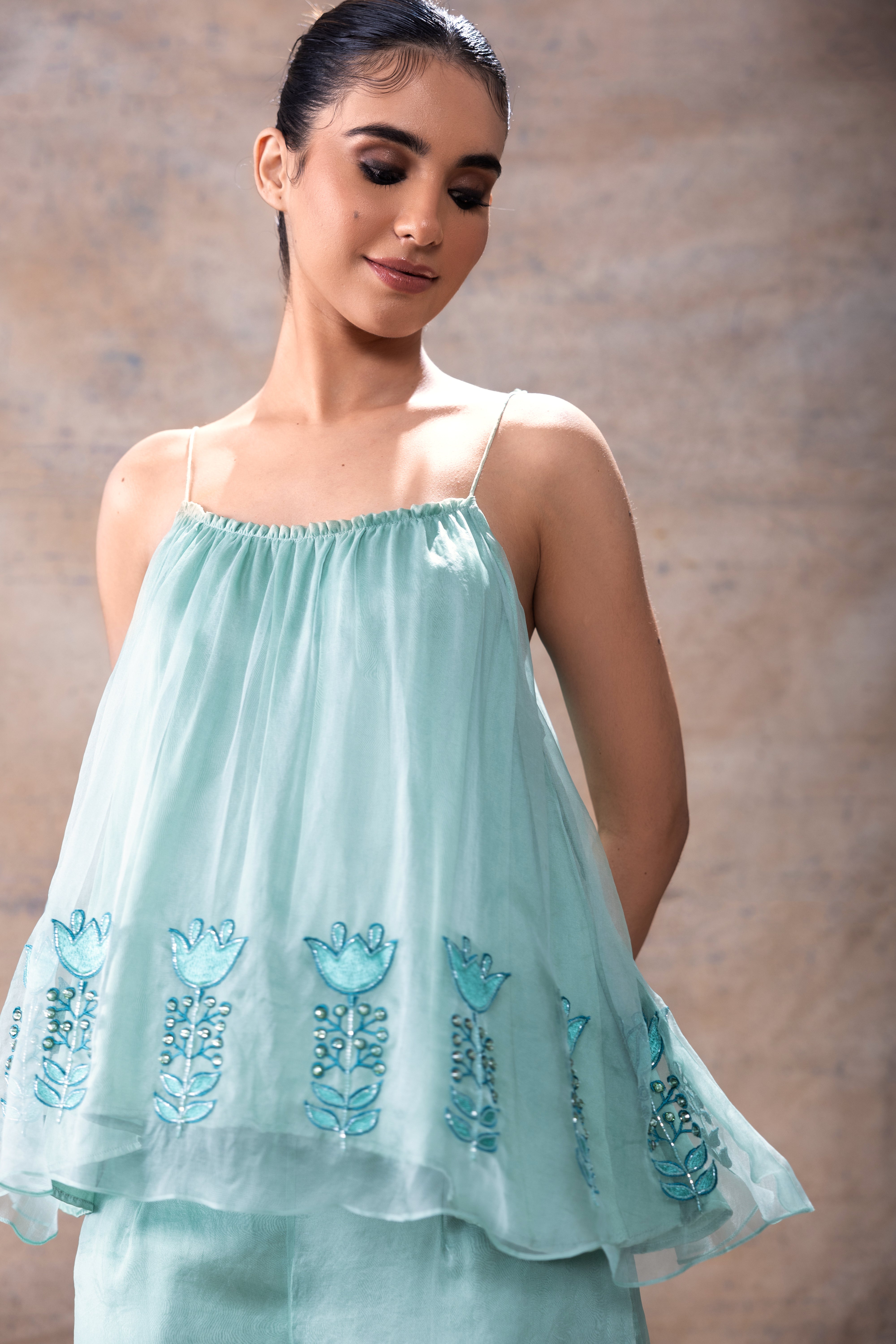 Flared Tunic Pant set