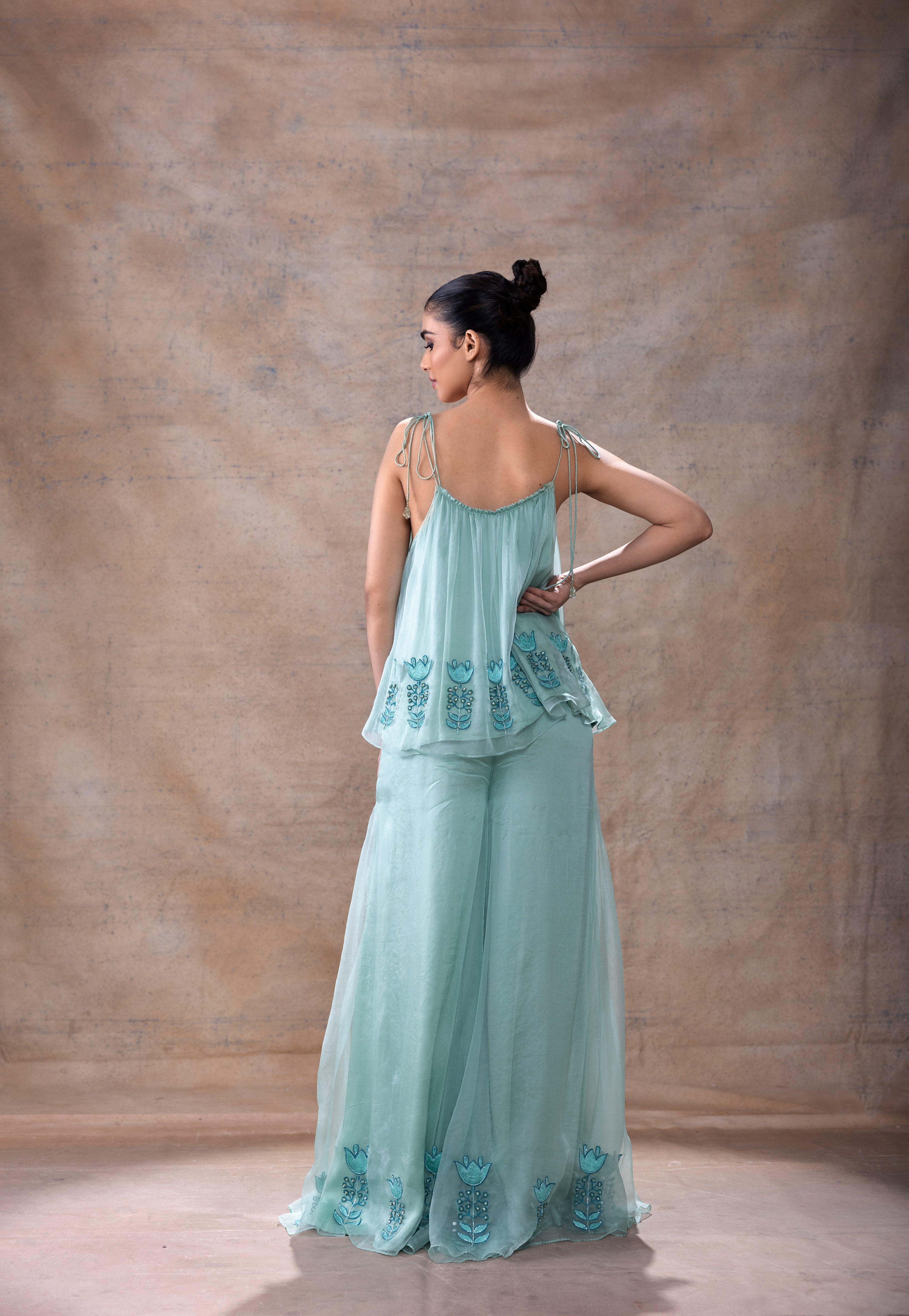 Flared Tunic Pant set