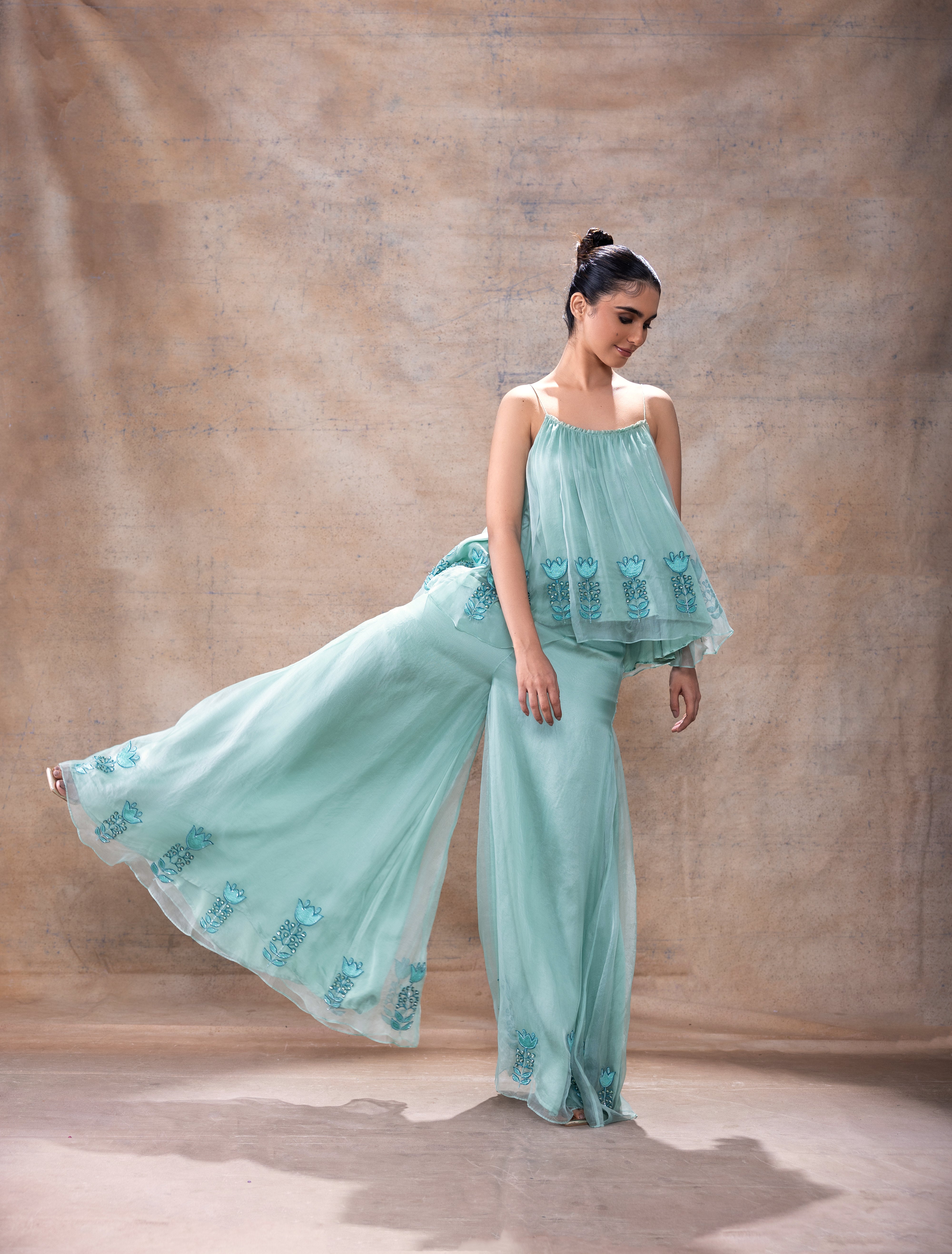 Flared Tunic Pant set