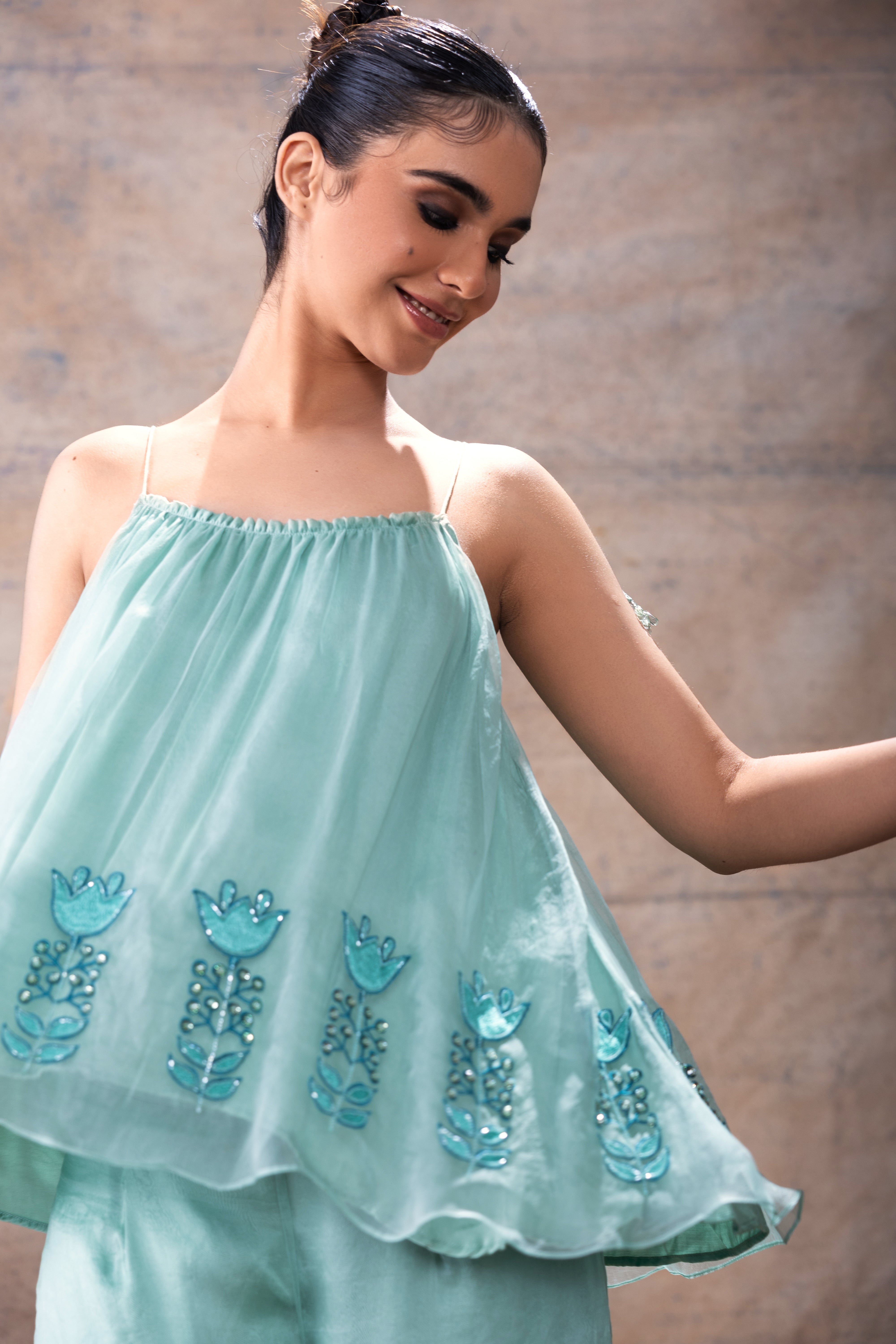 Flared Tunic Pant set