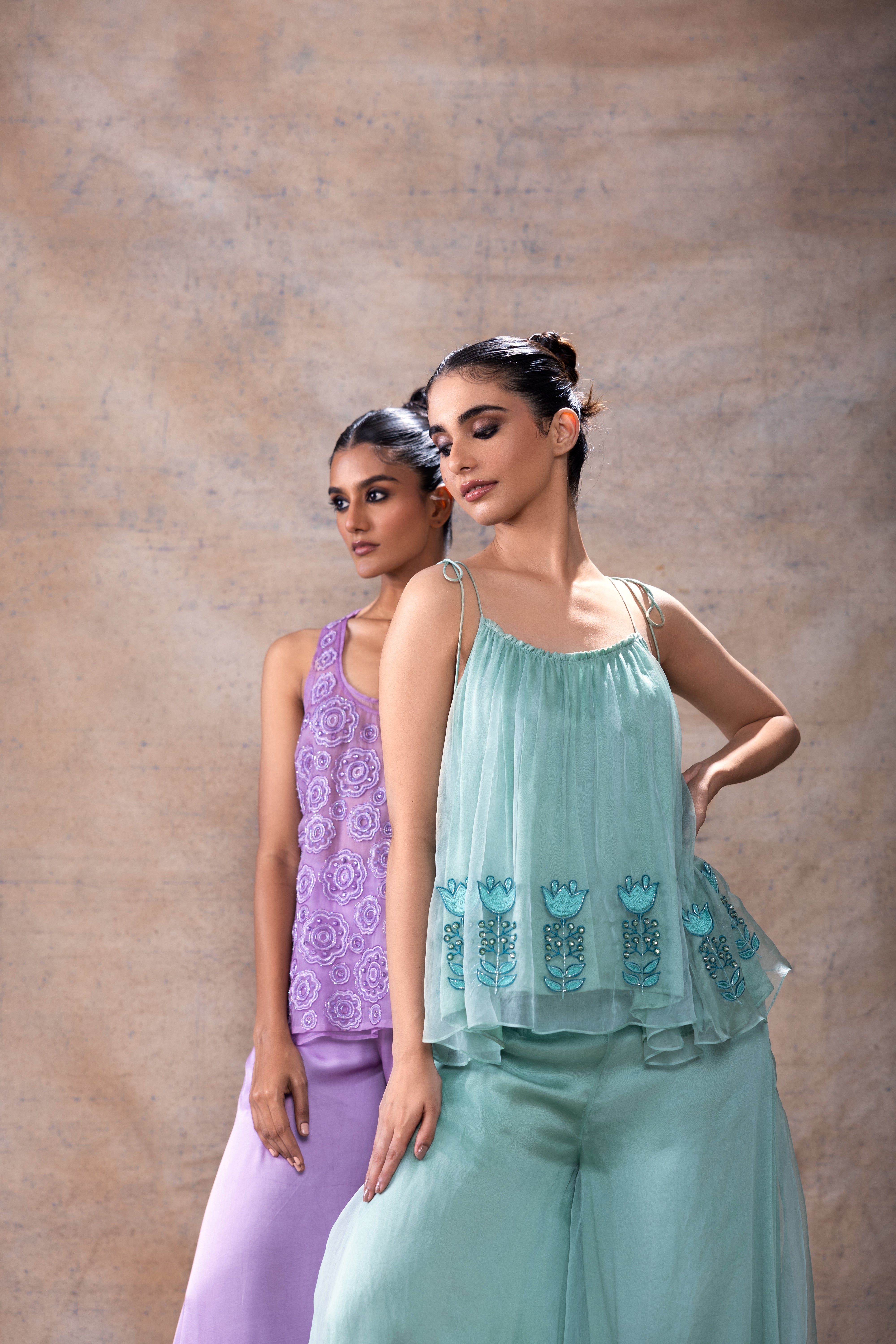 Flared Tunic Pant set