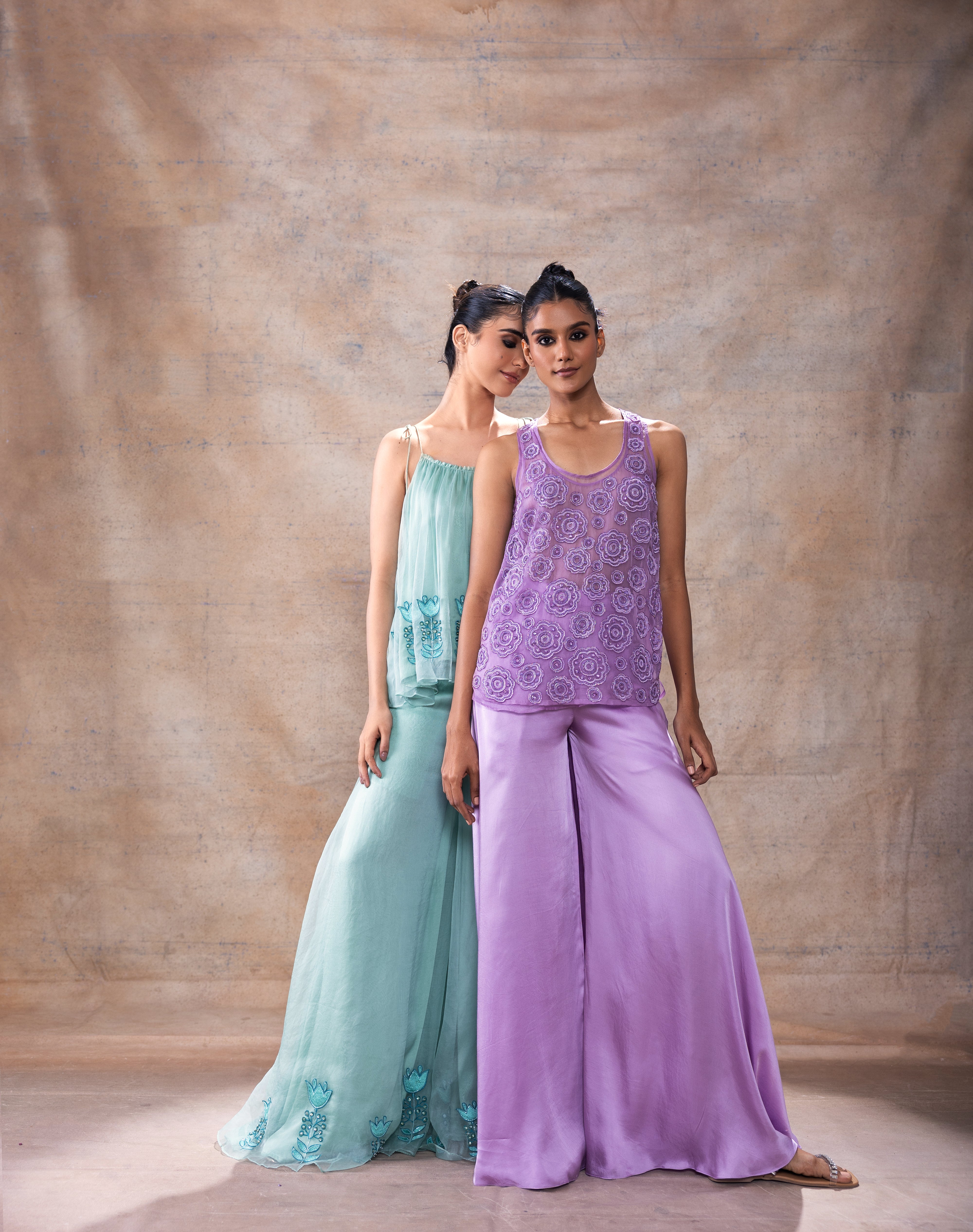 Flared Tunic Pant set