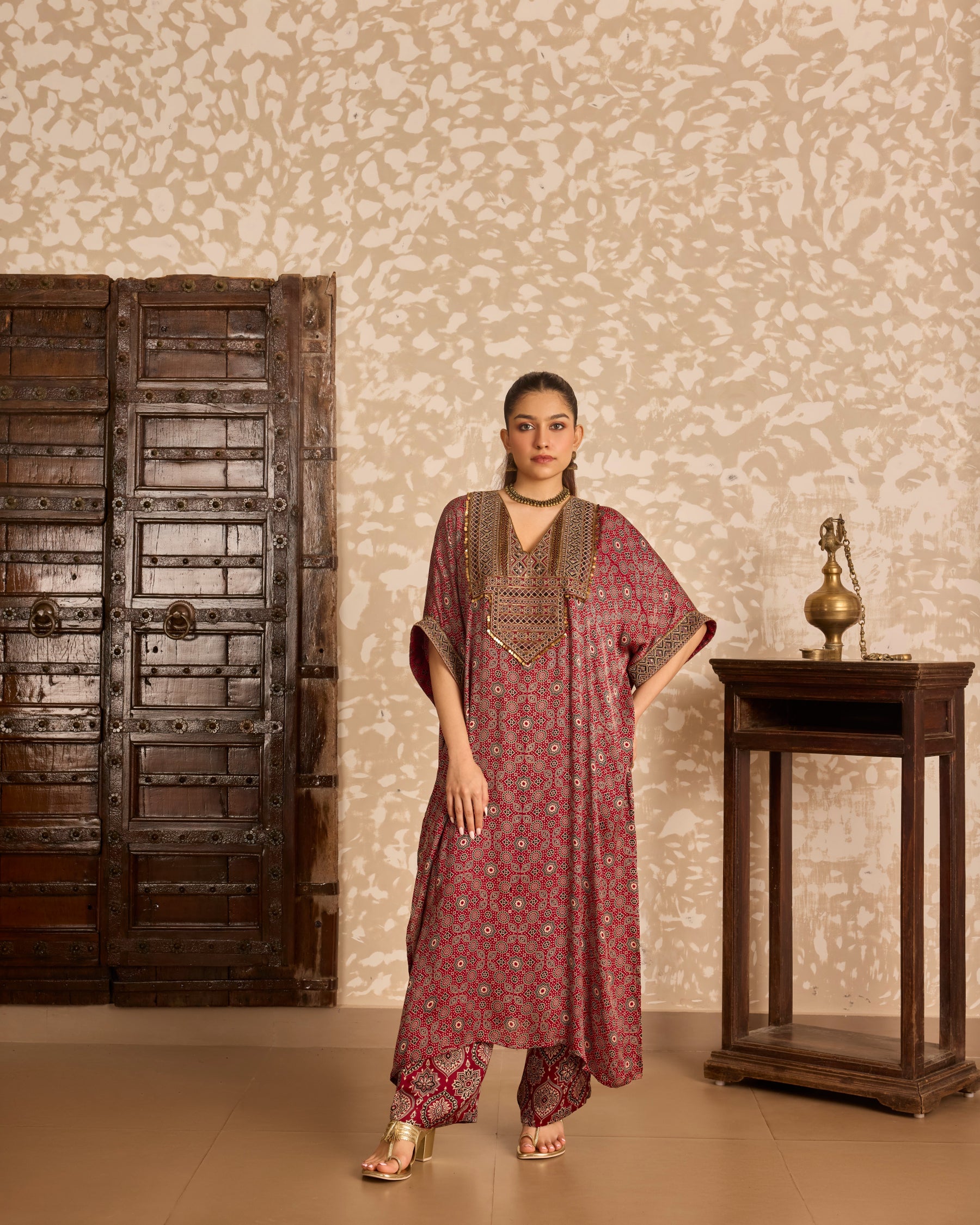 Long Kaftan Kurta set