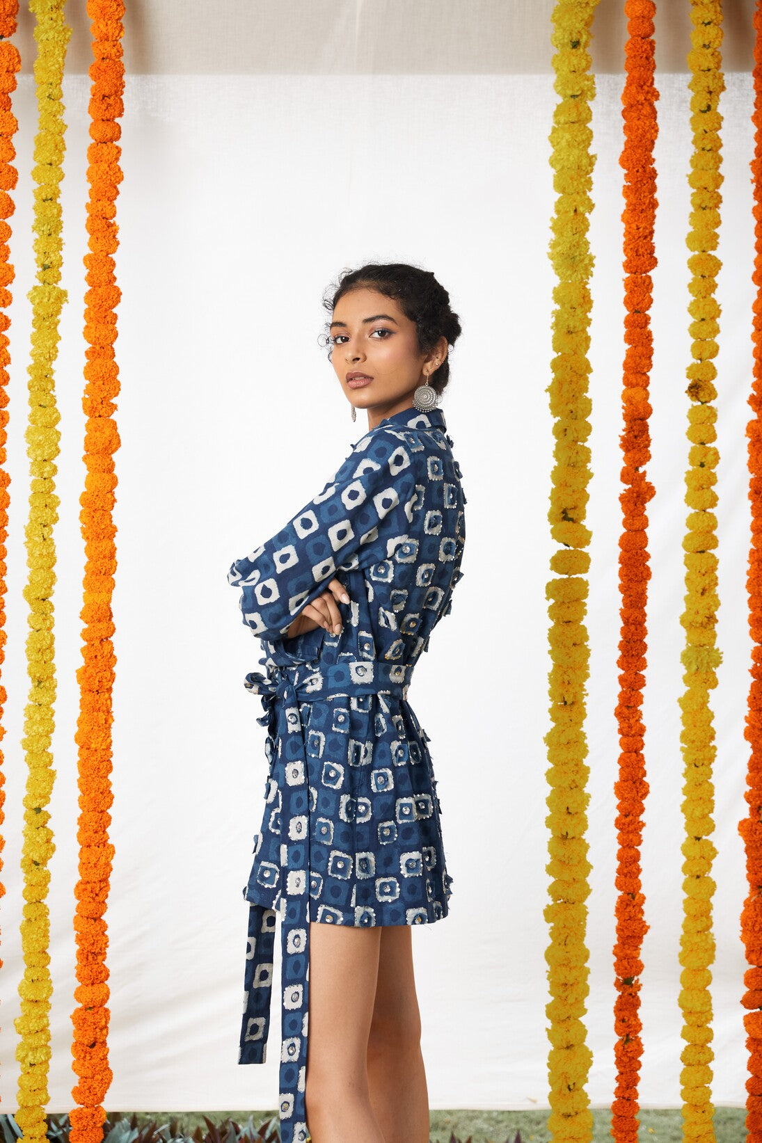 Collared Patch Dress