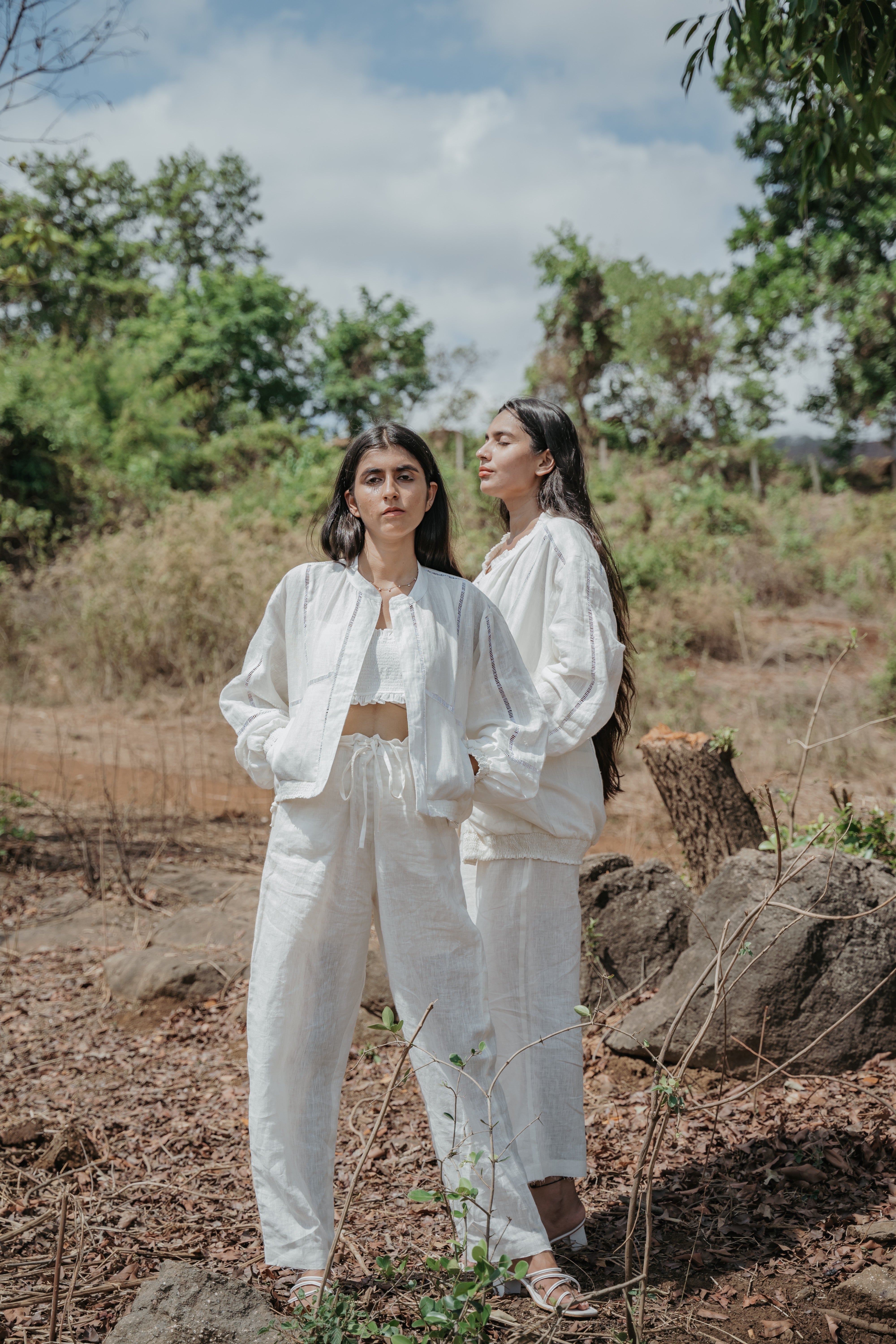 Short Bomber Lace Jacket