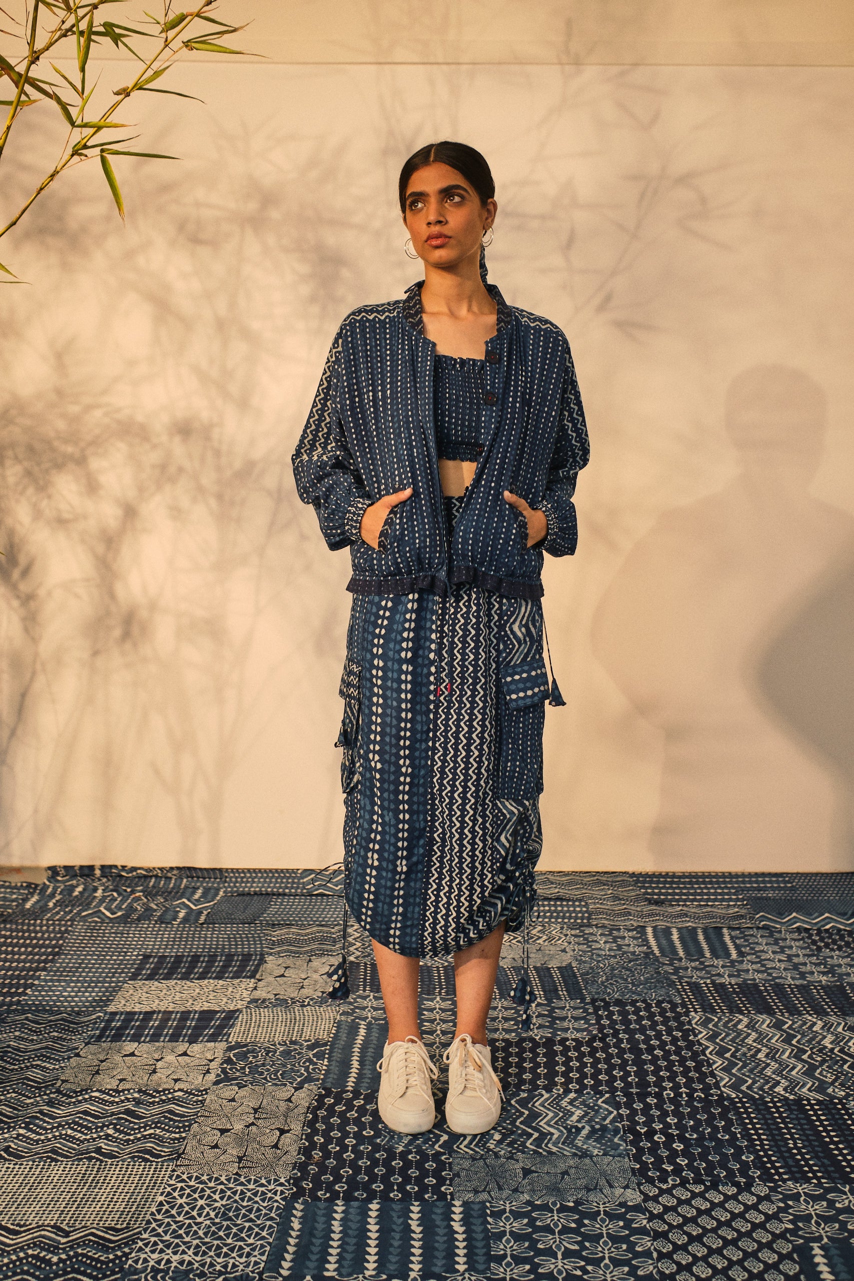 Achadda Offset Co-Ord (Shirt And Trouser )